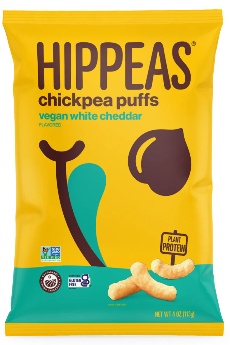 HIPPEAS FLAVOR BLAST VEGAN WHITE CHEDDAR PUFFS
