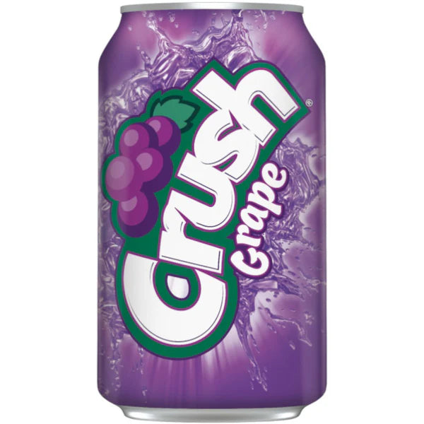 SODA CRUSH GRAPE 355ML