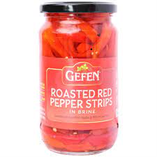 ROASTED RED PEPPERS STRIPS
