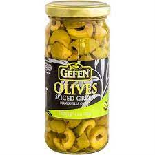 OLIVES SLICED GREEN 4.5OZ