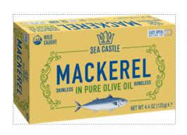 MACKEREL S&B FILLET OLIVE OIL