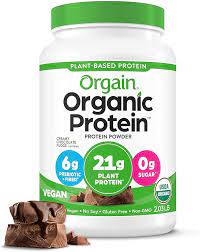 ORGANIC PROTEIN CREAMY CHOCOLATE 462GR