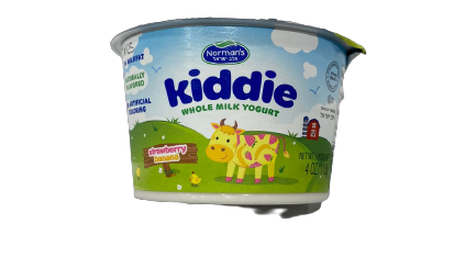 KIDDIE STRAW-BANANA YOGURT