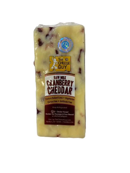 CRANBERRY CHEDDAR RAW MILK