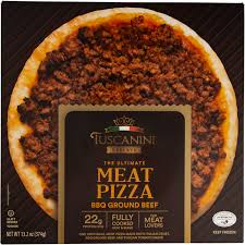 BBQ GROUND BEEF PIZZA MEAT