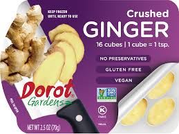 CUBES OVALS CRUSHED GINGER