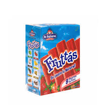 PALETAS DE FRUTAS FRESA LA ITALIANA