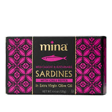 SARDINES IN EXTRA VIRGIN OLIVE OIL WITH CHILI PEPPER