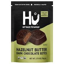 HAZELNUT BUTTER DARK CHOCOLATE BITES