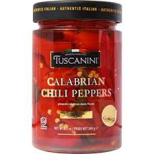 HOT CALABRIAN PEPPERS IN OIL