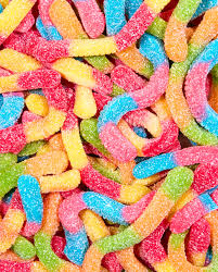 SOUR WORMS  26.4 LBS