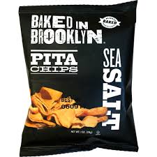 BAKED IN BROOKLYN SEA SALT PITA CHIPS