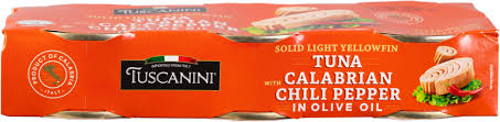 SOLID LIGHT TUNA IN OIL CHILI THREE PACK