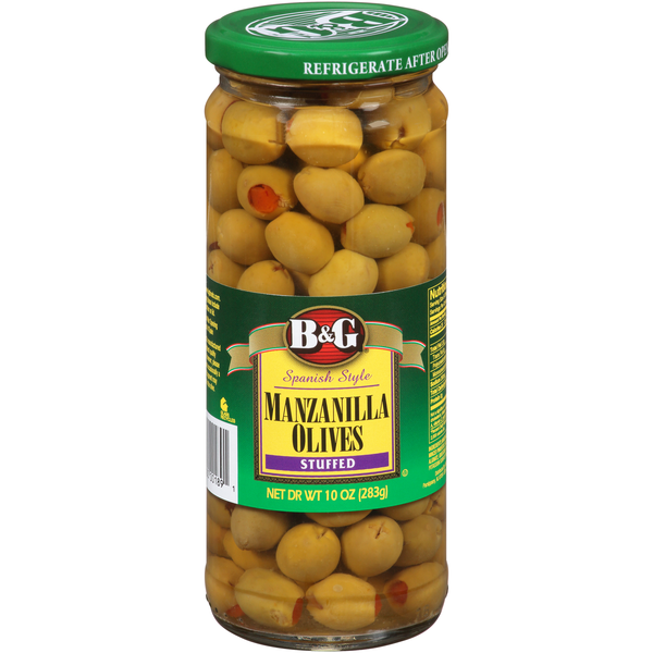 MANZANILLA OLIVES STUFFED