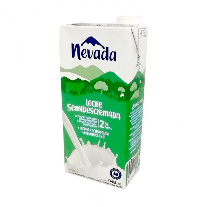 LECHE NEVADA SEMIDESCREMADA