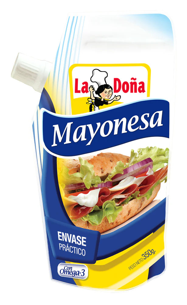 MAYONESA LA DONA CON OMEGA 350GR