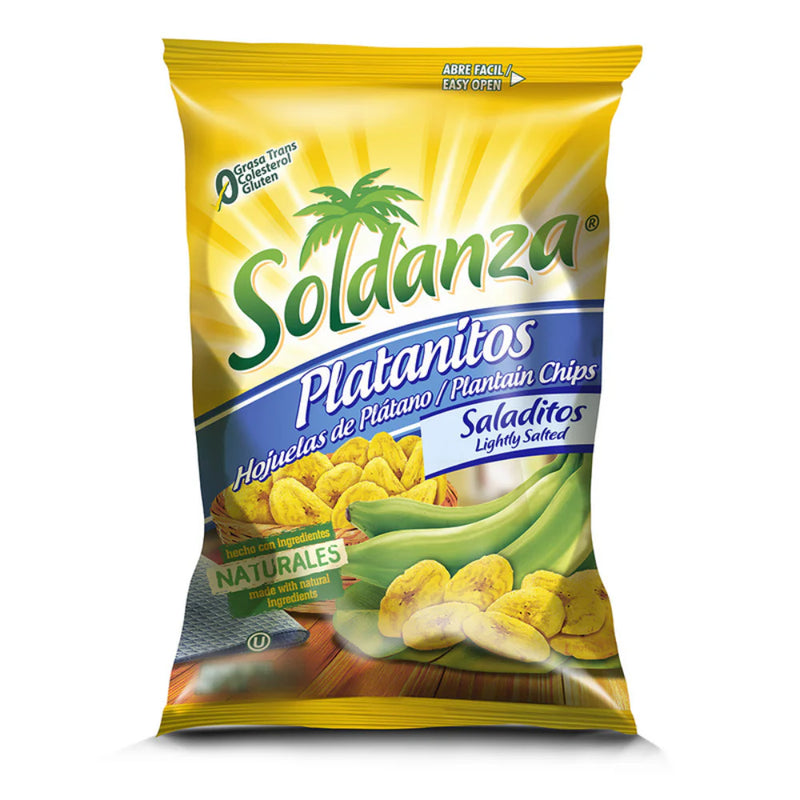 SNACK SOLDANZA PLATANITOS SALADITOS 42 GR