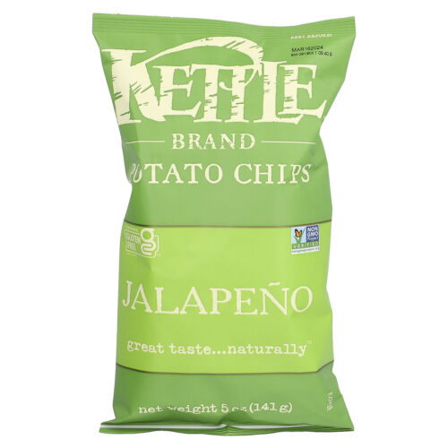 KETTLE BRAND HOT JALAPENO 5 OZ