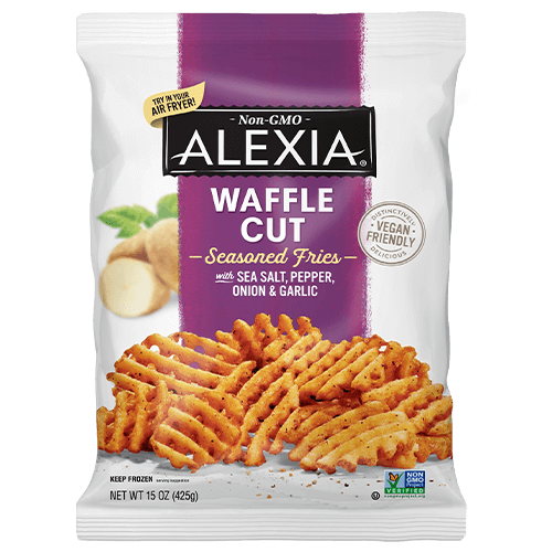 CRISPY WAFFLE FRIES SEASONED SALT