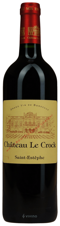 CHATEAU LE CROCK SAINT-ESTEPHE 2021