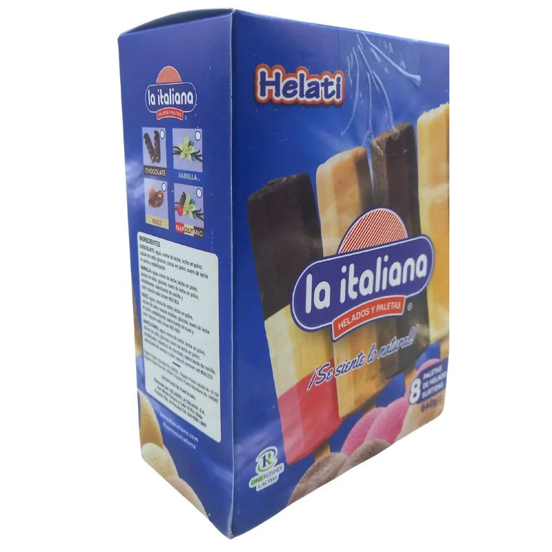 PALETAS DE HELADO SURTIDAS LA ITALIANA