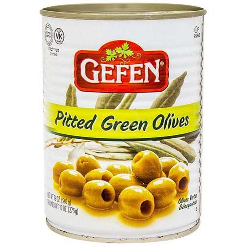 PITTED GREEN OLIVES