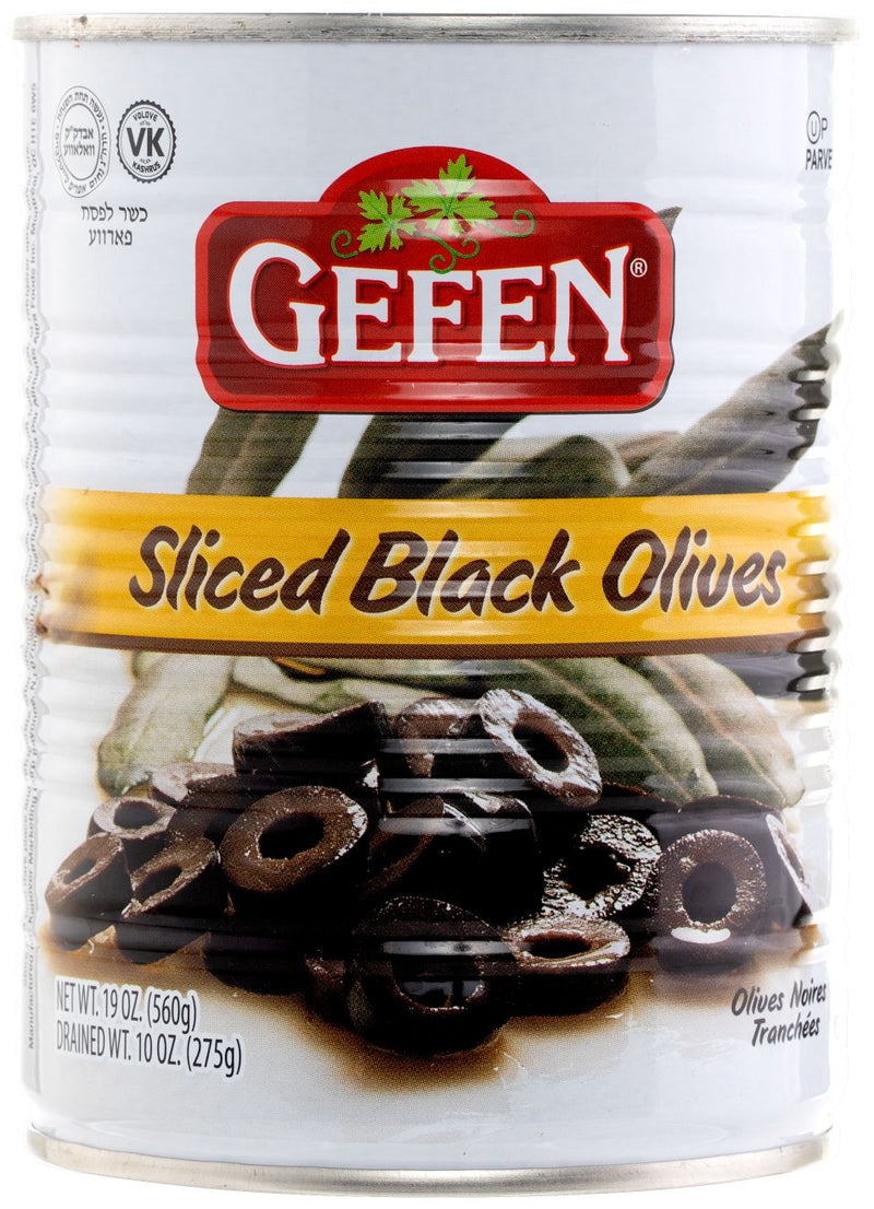 SLICED BLACK OLIVES