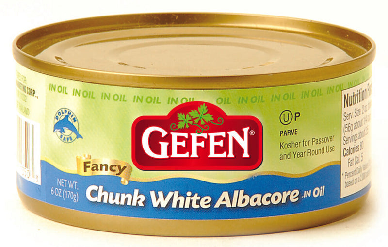 FANCY CHUNK WHITE ALBACORE TUNA IN OIL