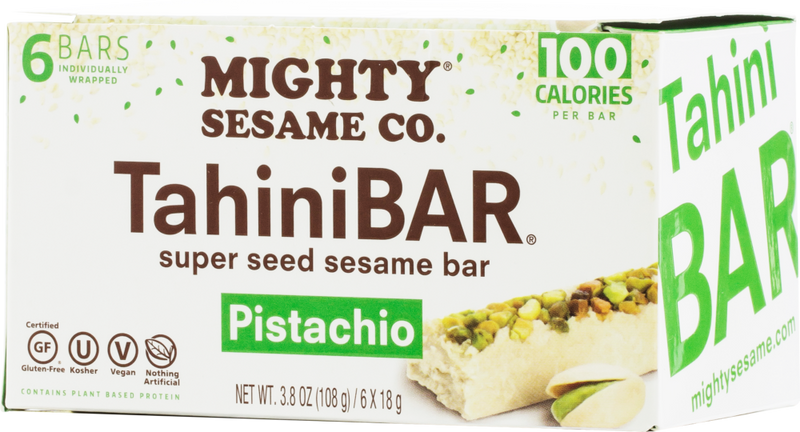 TAHINI BARS PISTACHIO