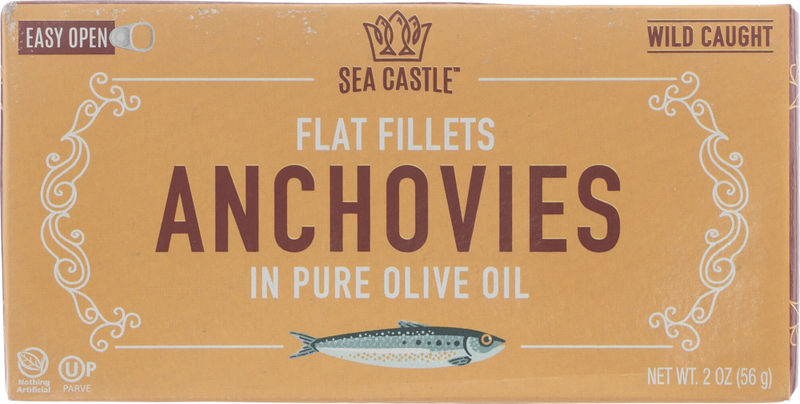 FLAT FILLETS ANCHOVIES IN OLIVE OIL