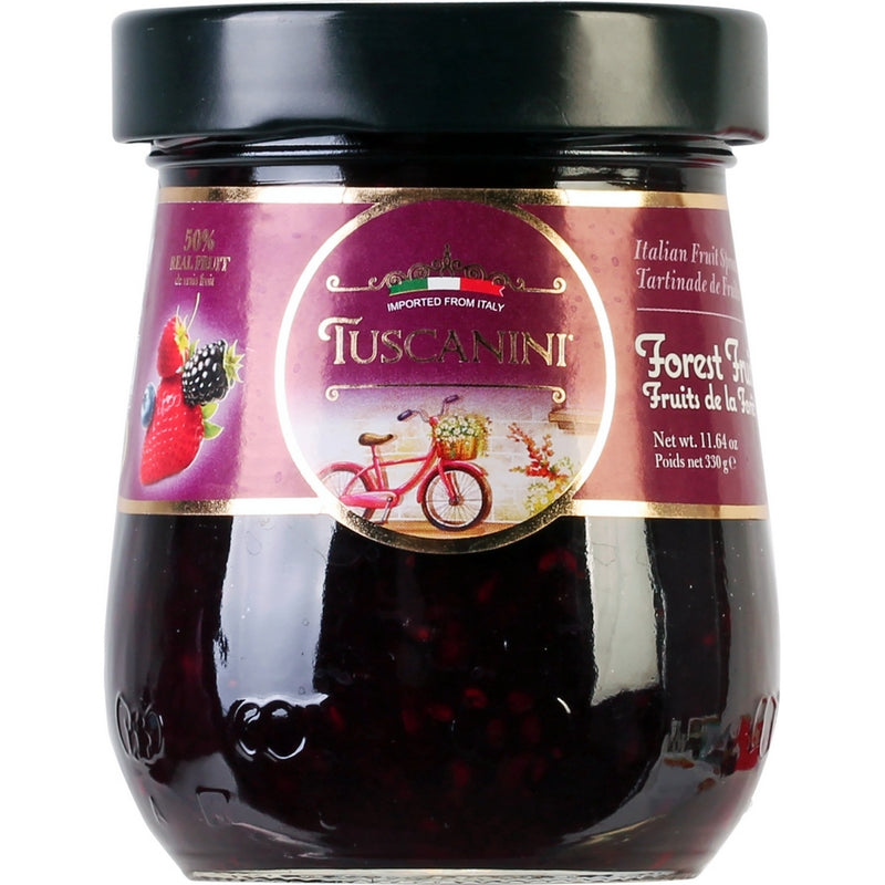 PRESERVES FRUIT SPREAD FOREST FRUITS TUSCANINI