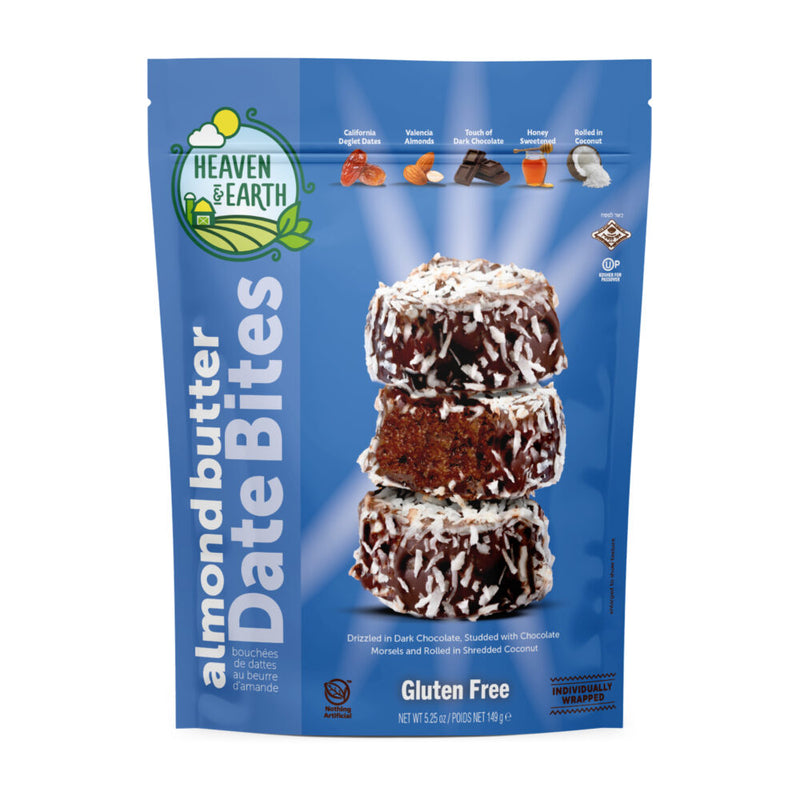 DATE BITES ALMOND BUTTER HAZELNUT H&E