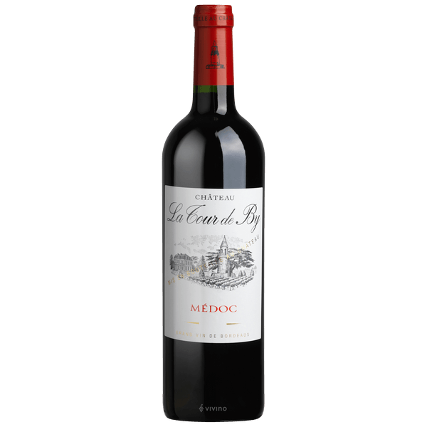 CHATEAU DE BY 2015 MEDOC 750ML COUNTRY OF ORIGIN FRANCE VOL ALCOHOL 135% / MEVUSHAL