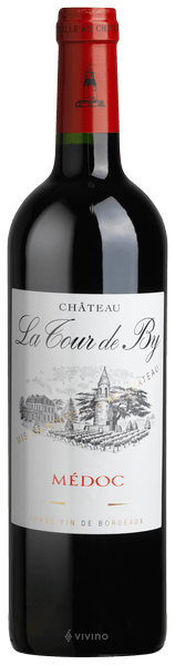 CHATEAU DE BY 2016 MEDOC MEV 750ML COUNTRY OF ORIGIN FRANCE VOL ALCOHOL 145%