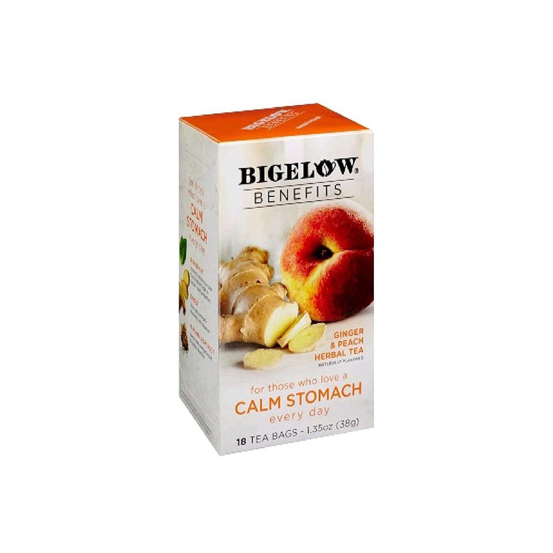 BENEFITS GINGER & PEACH HERBAL TEA