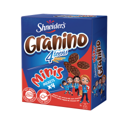 MINI GRANINO DARK CHOCOLATE BISCUIT X 4 PACK