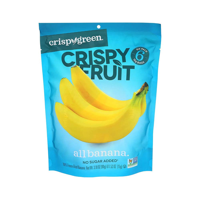 CRISPY FRUIT ALL BANANA PACK X 6