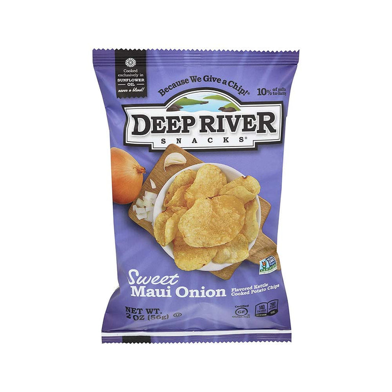 KETTLE COOKED POTATO CHIPS SWEET MAUI ONION