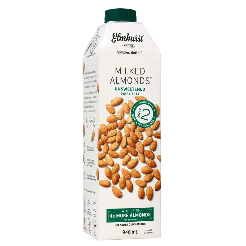 MILKED ALMONDS UNSWEETENED