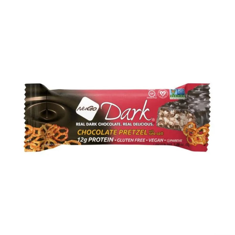 DARK CHOCOLATE PRETZEL BAR