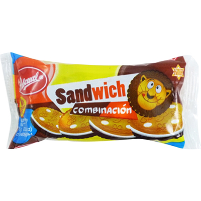 GALLETA SANDWICH COMBINACION 30 GR