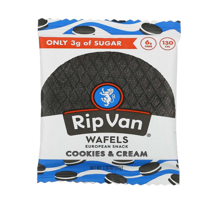 LOW SUGAR WAFEL COOKIES & CREAM