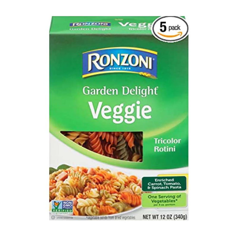 GARDEN DELIGHT VEGGIE PASTA TRICOLOR ROTINI