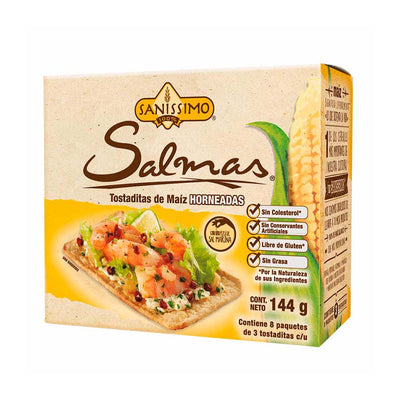 SANISSIMO SALMAS TOSTADA DE MAIZ HORNEADAS