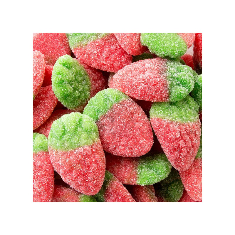 GOMITAS ACIDAS EN FORMA Y SABOR A FRESA