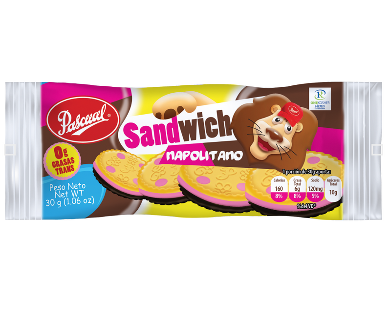 GALLETA SANDWICH NAPOLITANO