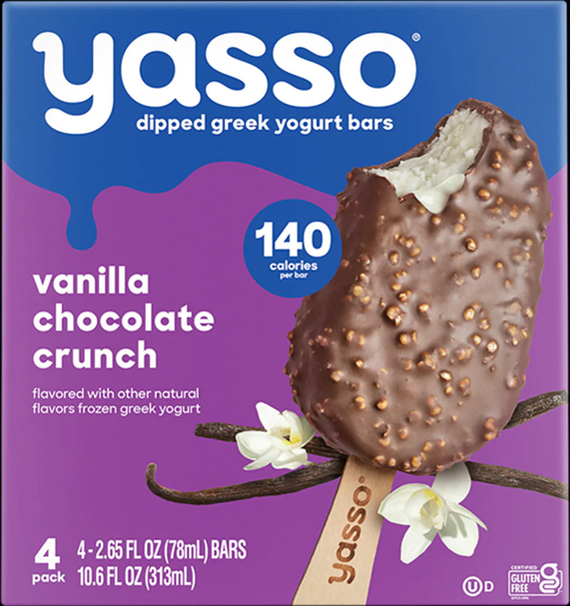 VANILLA CHOCOLATE CRUNCH GREEK YOGURT BAR