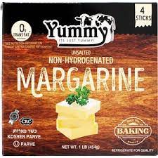 MARGARINE QUARTER STICKS ZERO TRANS FAT