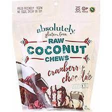 COCONUT CHEWS WITH CRANBERRY