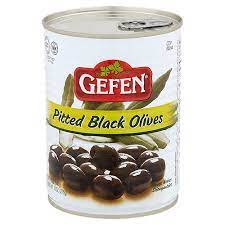 MANZANILLO PITTED BLACK OLIVES